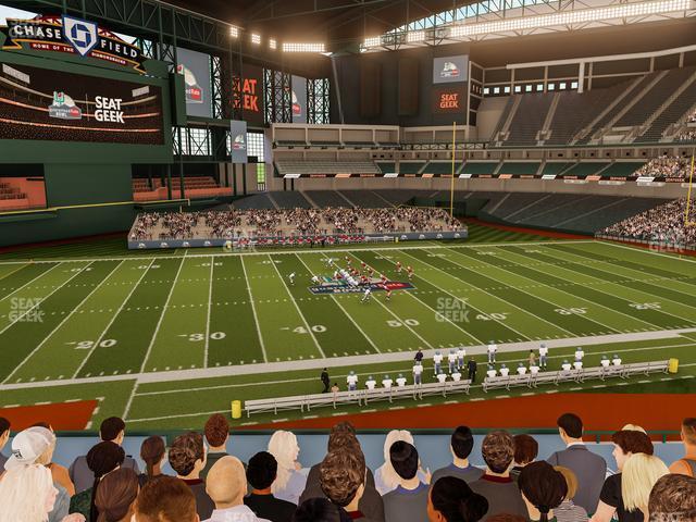 Seating view for Chase Field Section 216