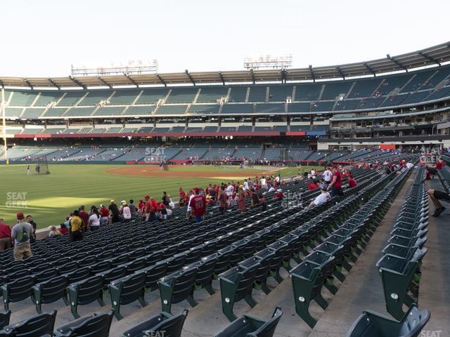 Seating view for Angel Stadium of Anaheim Section 105