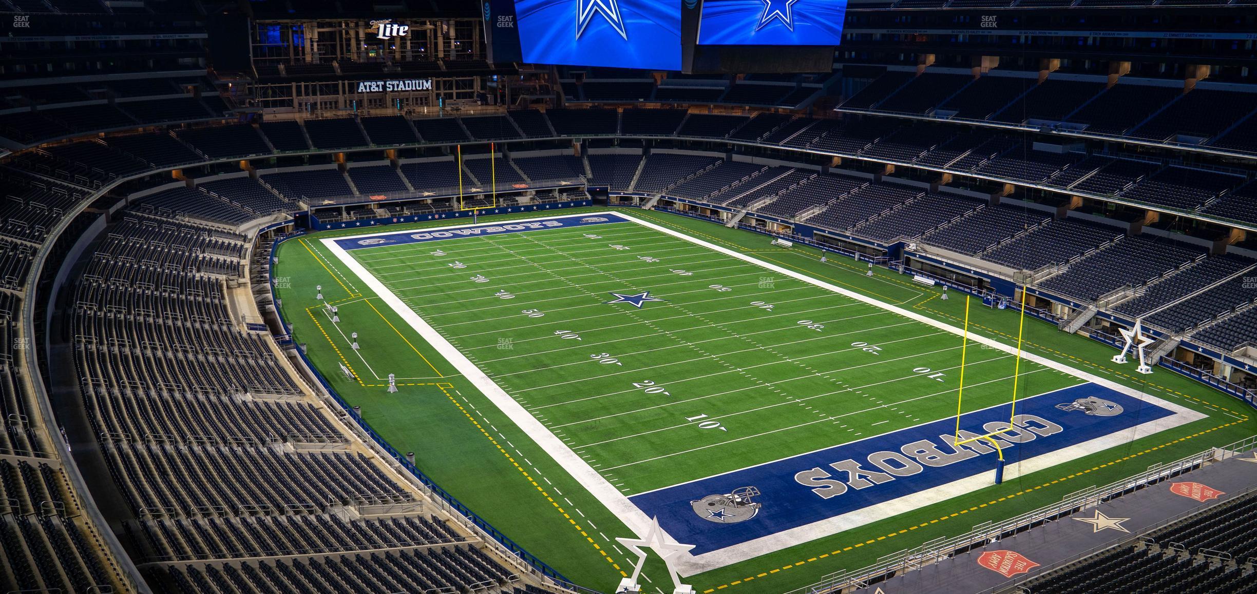 Seating view for AT&T Stadium Section Ring Of Honor Suite 527