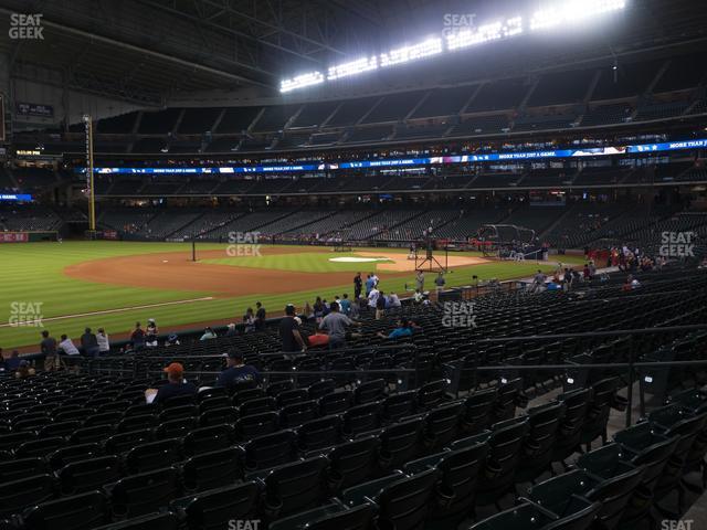 Seating view for Minute Maid Park Section 109