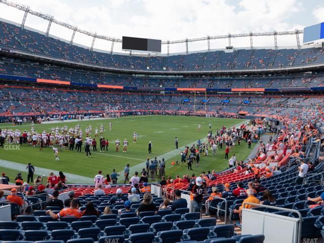 Seating view for Empower Field at Mile High Section 129