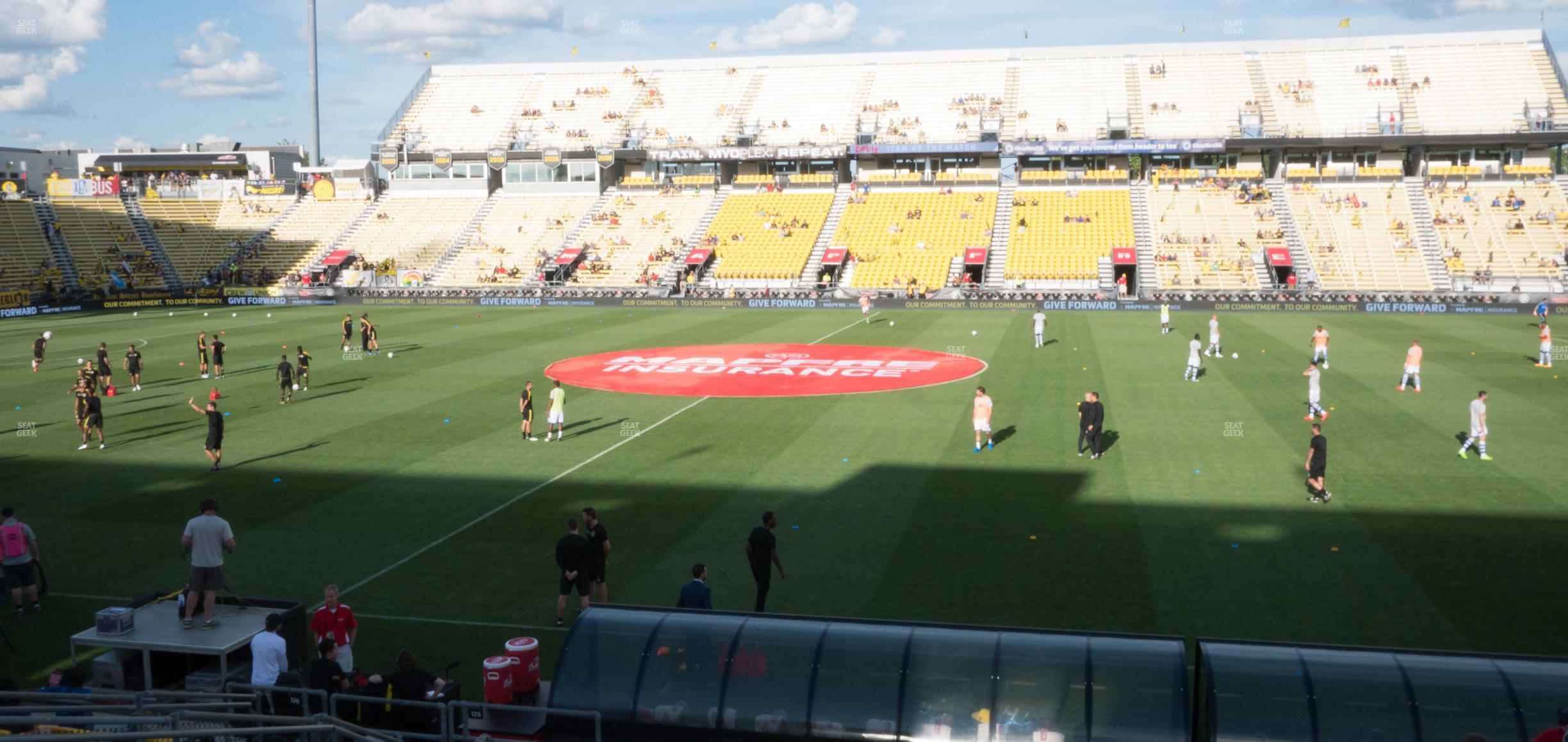 Seating view for Historic Crew Stadium Section 125