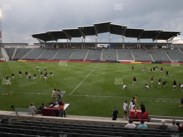 Seating view for Dick's Sporting Goods Park Section 128