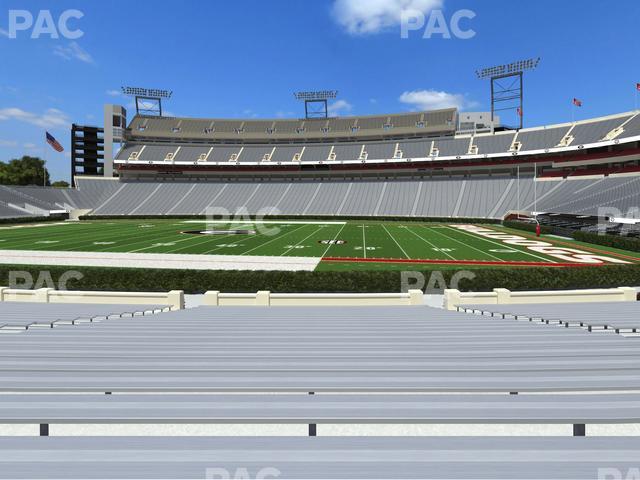 Seating view for Sanford Stadium Section 129