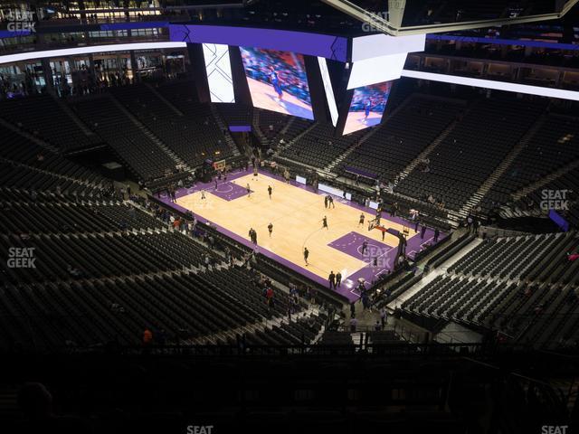 Seating view for Golden 1 Center Section 215