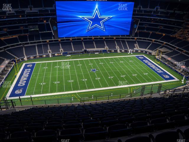 Seating view for AT&T Stadium Section 414