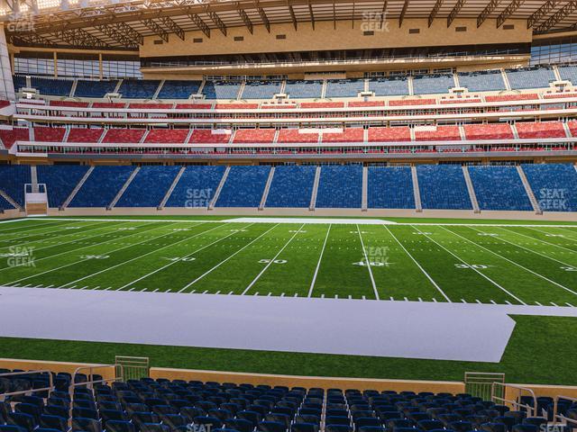 Seating view for NRG Stadium Section 126