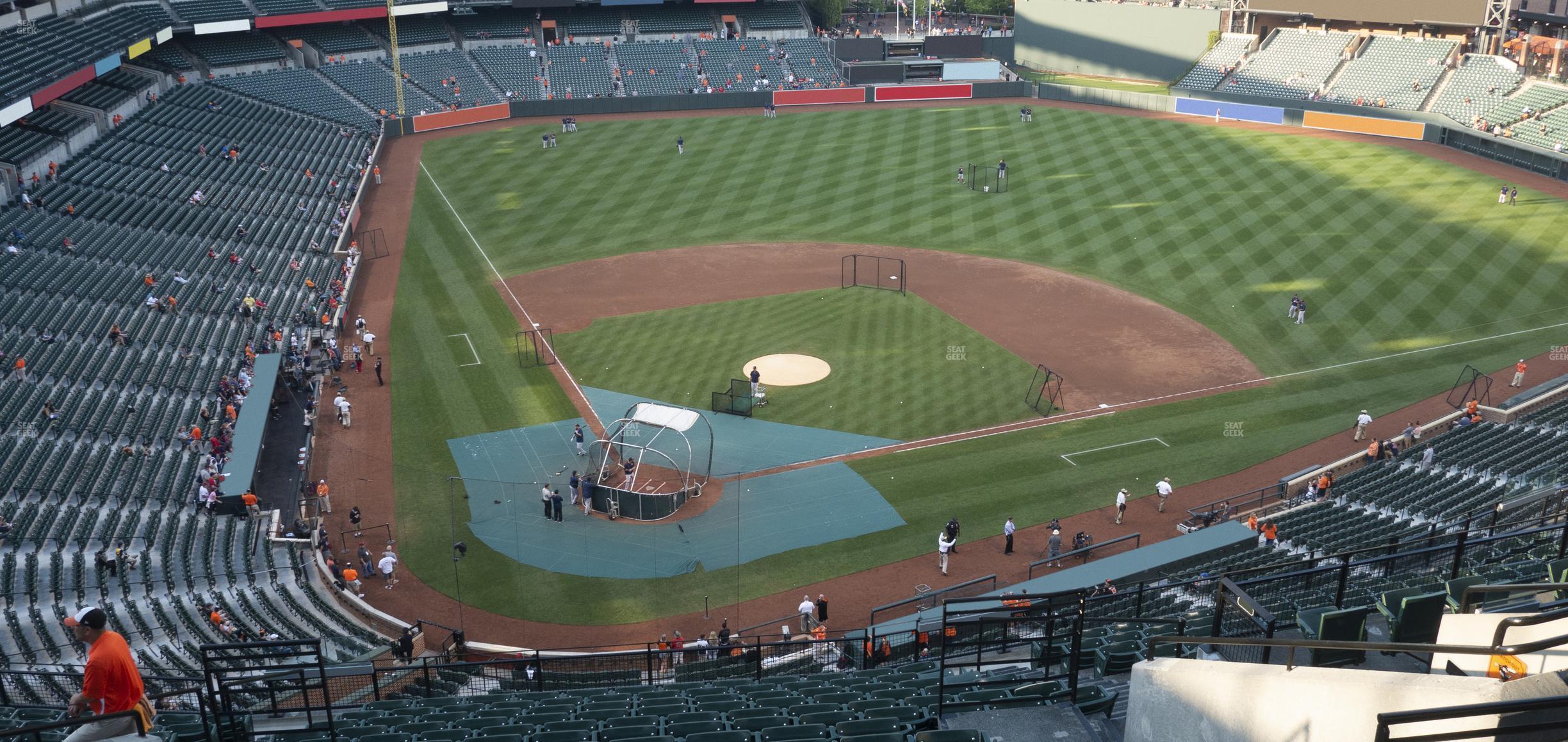 Seating view for Oriole Park at Camden Yards Section 330