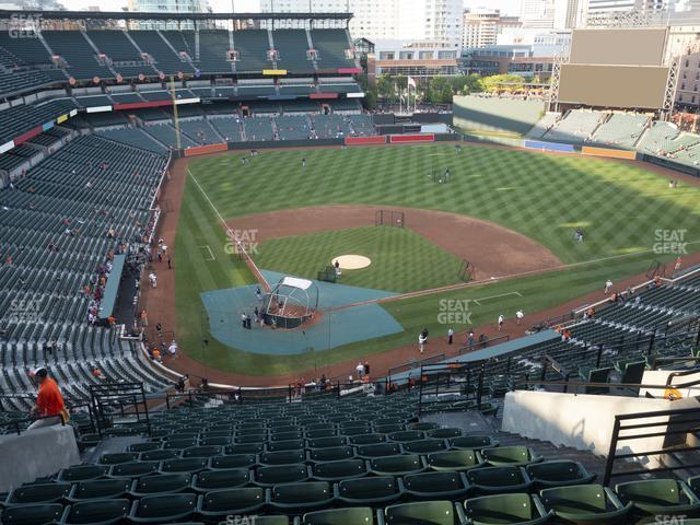 Seating view for Oriole Park at Camden Yards Section 330