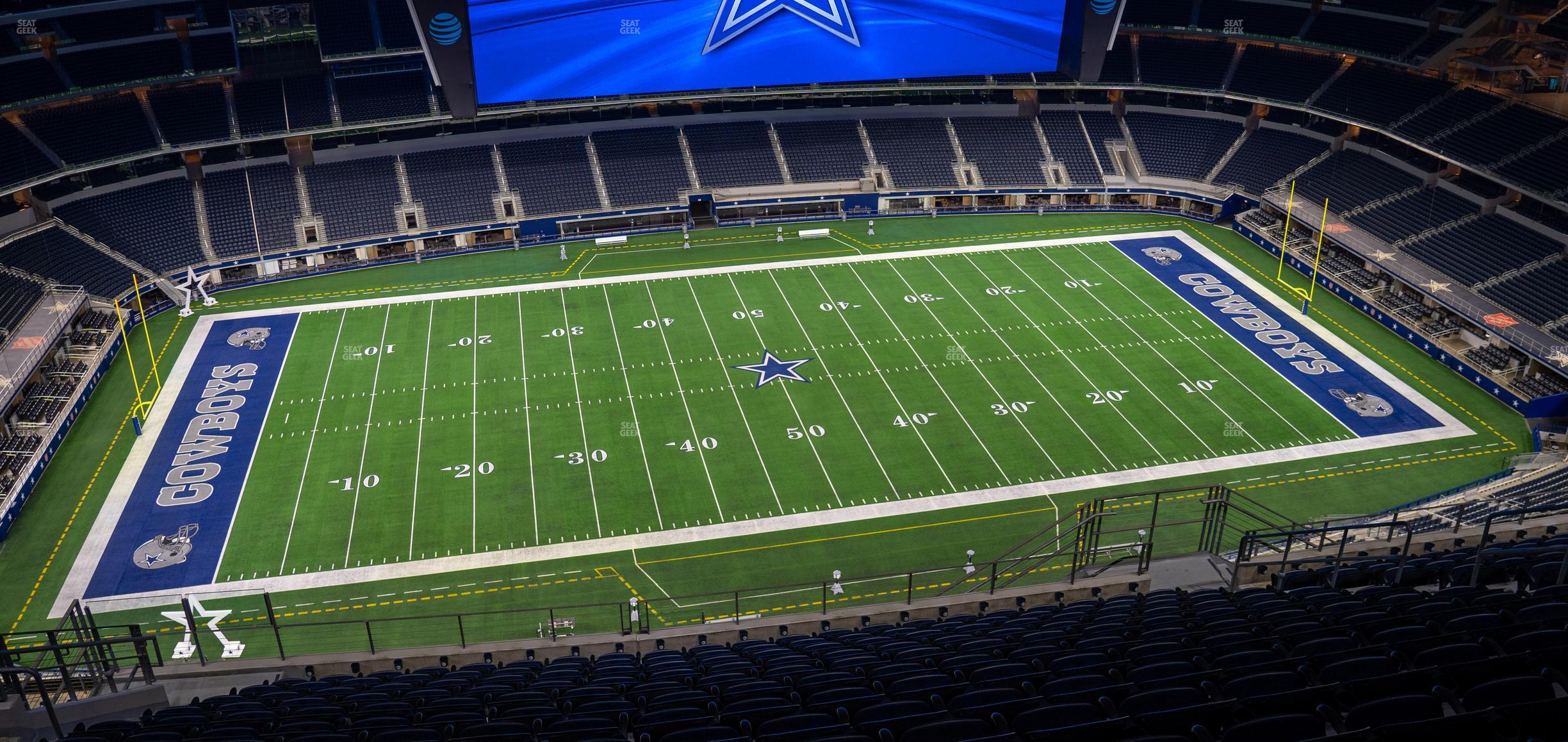 Seating view for AT&T Stadium Section 444