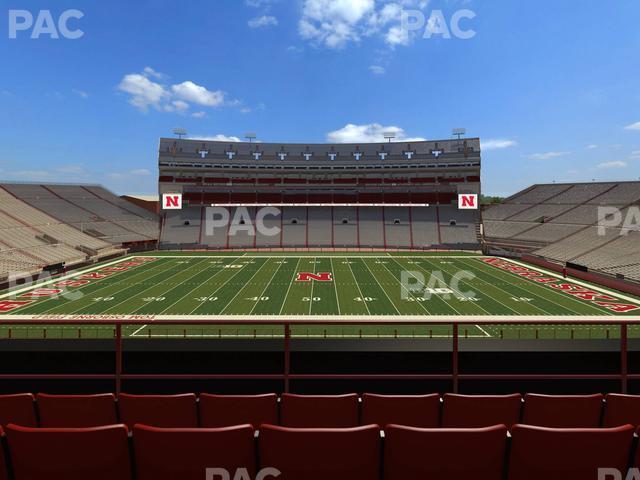 Seating view for Memorial Stadium Nebraska Section 226