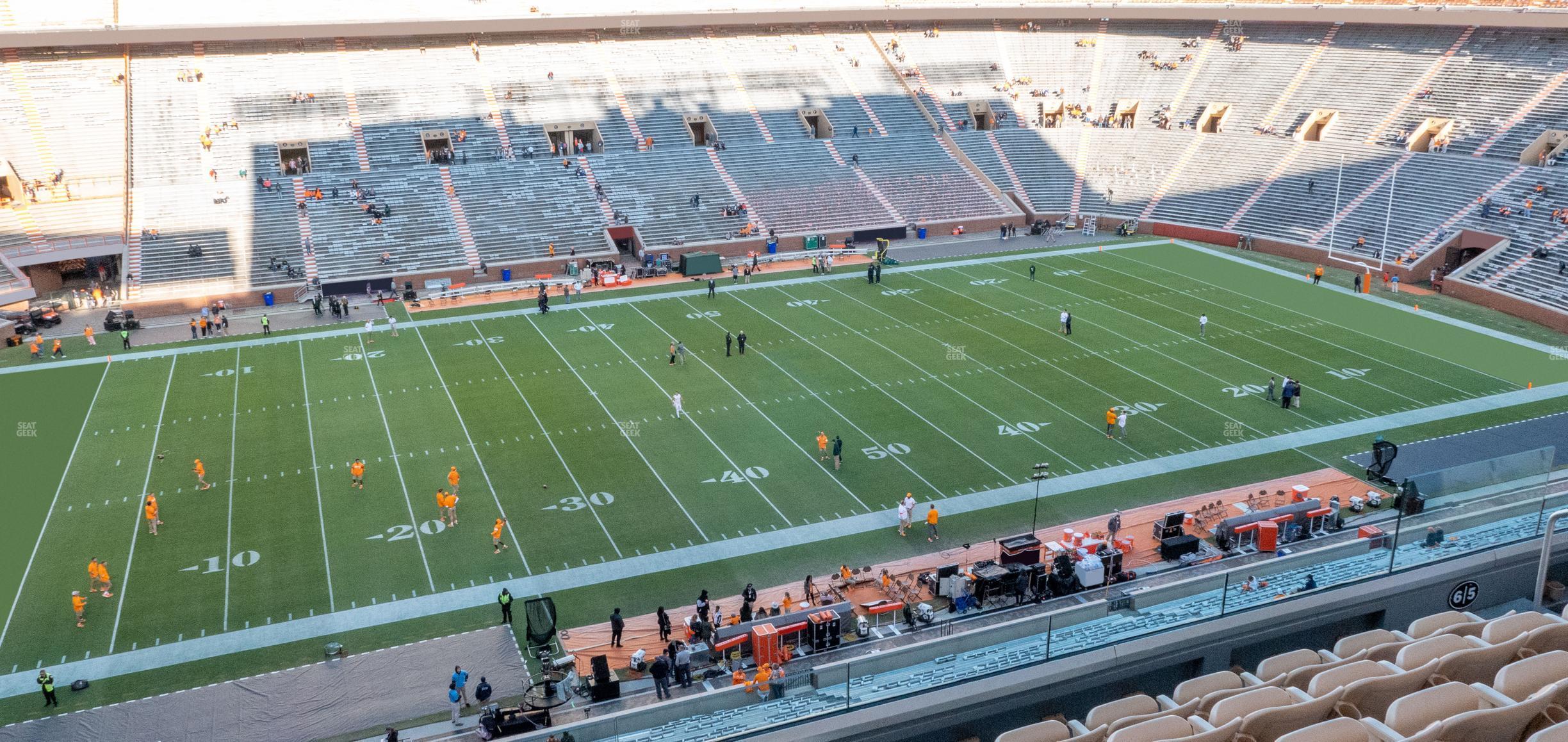 Seating view for Neyland Stadium Section Terrace 6