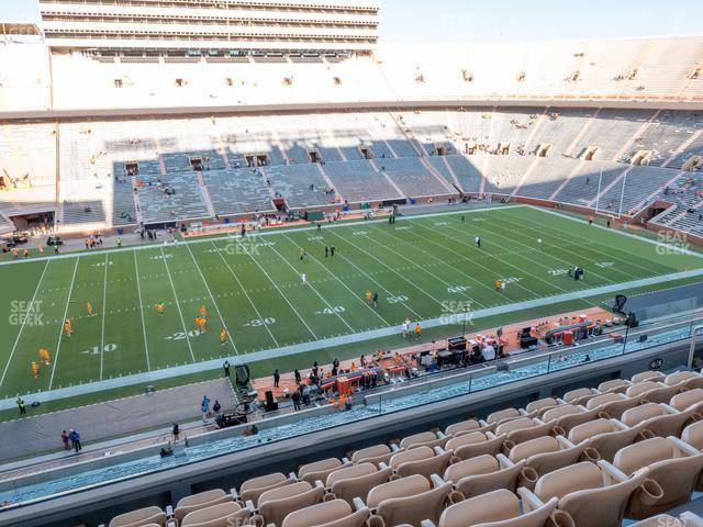 Seating view for Neyland Stadium Section Terrace 6