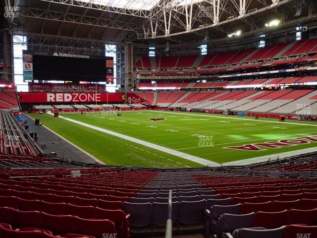 Seating view for State Farm Stadium Section 123