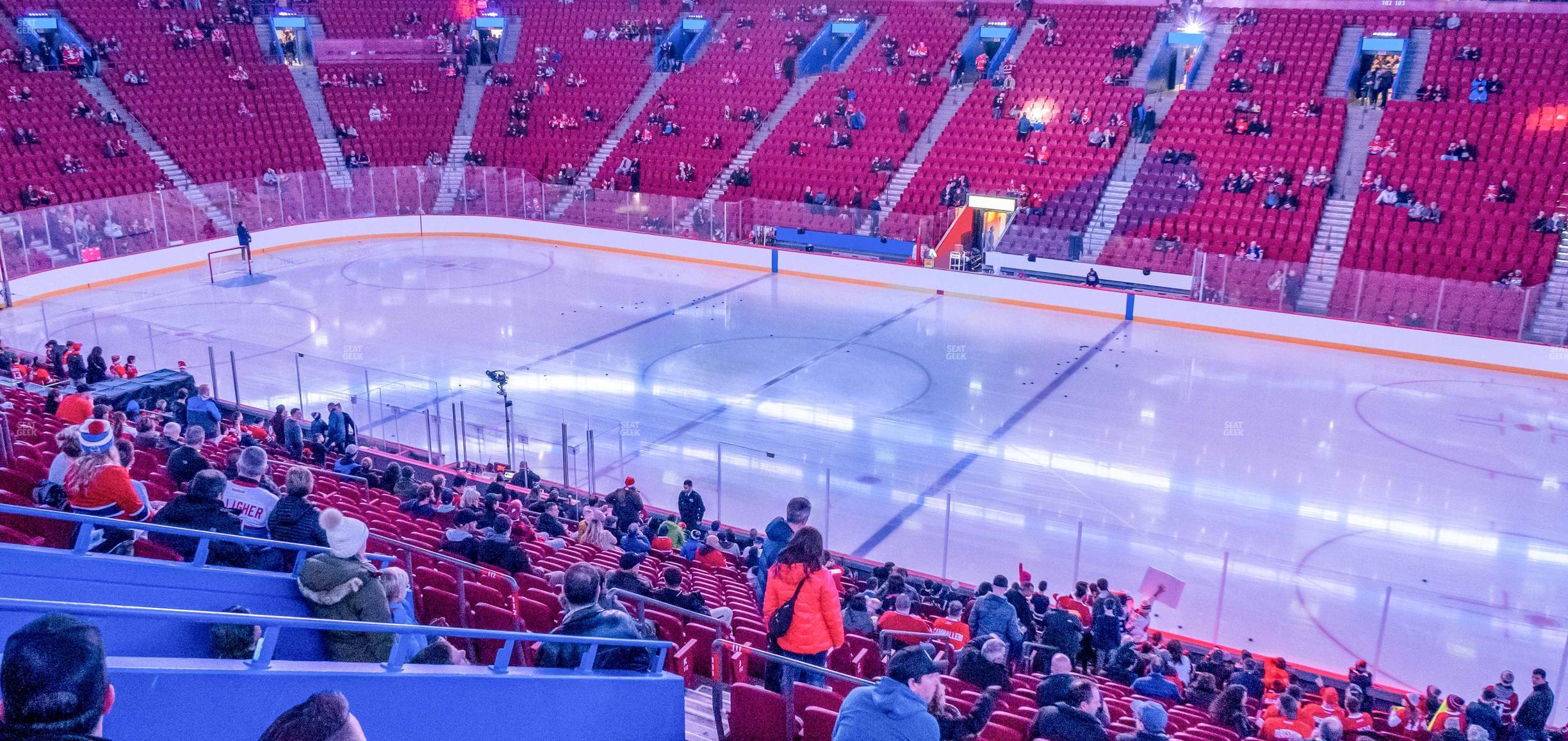 Seating view for Centre Bell Section 111