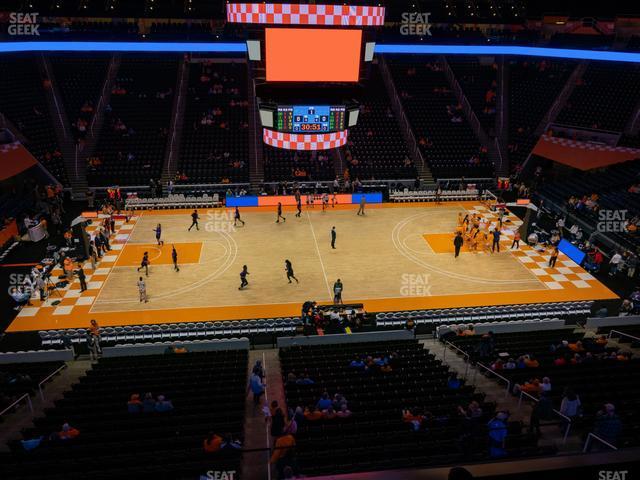 Seating view for Thompson-Boling Arena at Food City Center Section 321