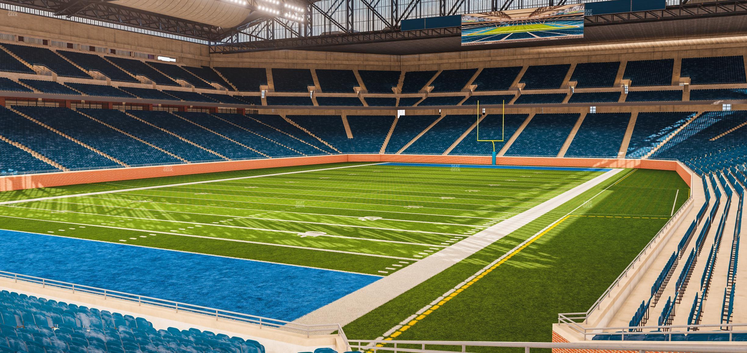 Seating view for Ford Field Section 141