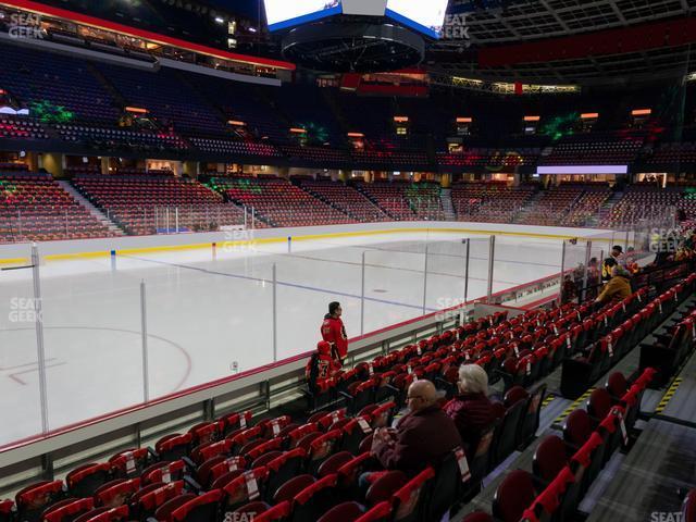 Seating view for Scotiabank Saddledome Section 107