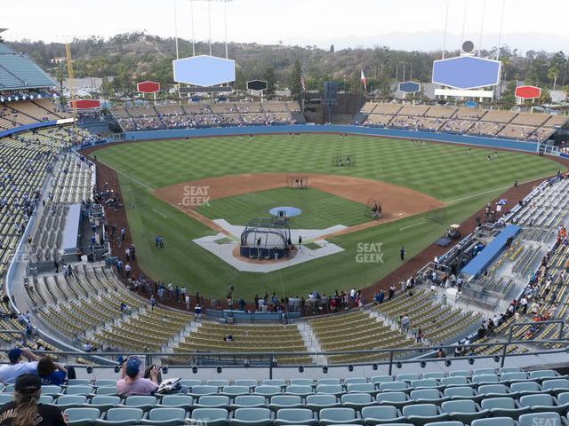 Seating view for Dodger Stadium Section 2 Rs