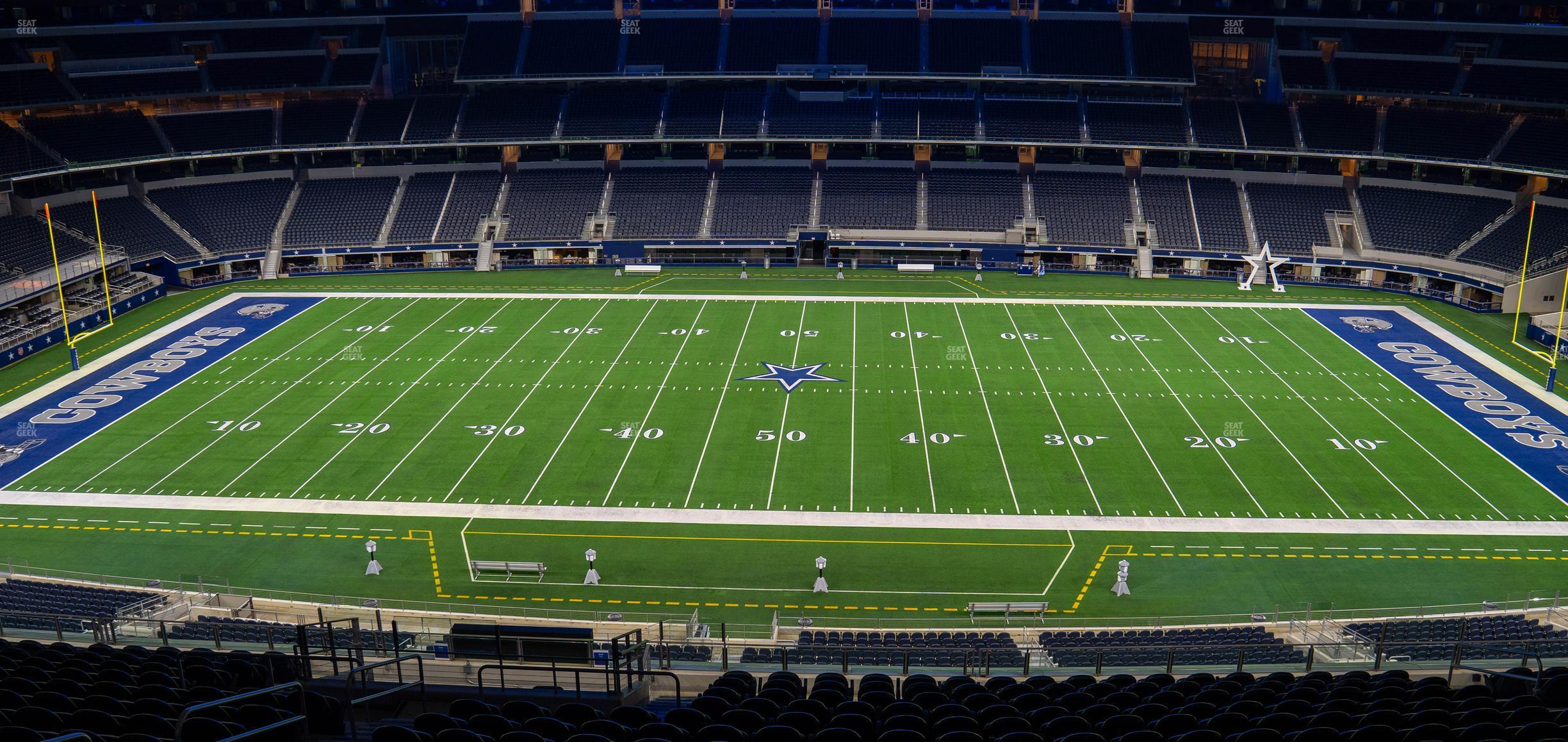 Seating view for AT&T Stadium Section Silver Suite 444