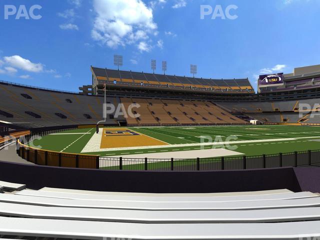 Seating view for Tiger Stadium Section 201