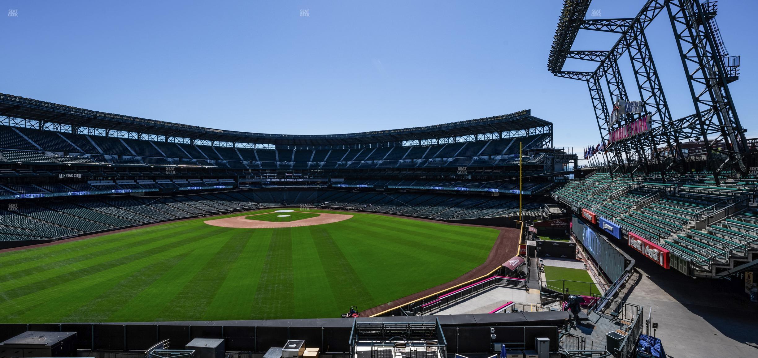 Seating view for T-Mobile Park Section 191