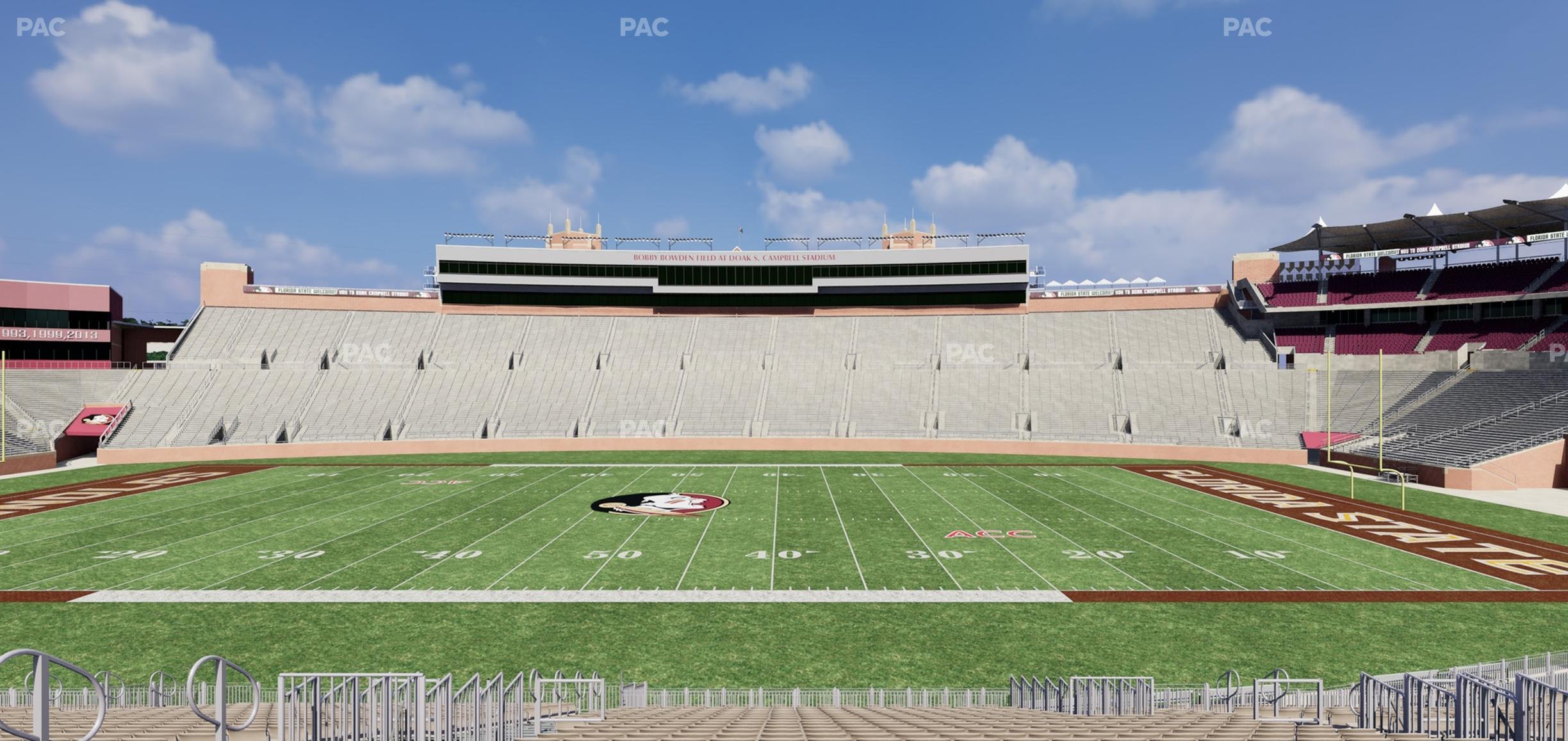 Seating view for Doak Campbell Stadium Section 32