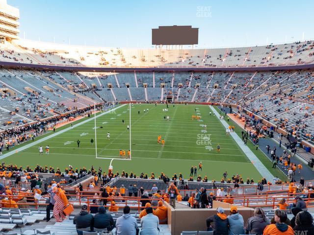 Seating view for Neyland Stadium Section Y 7