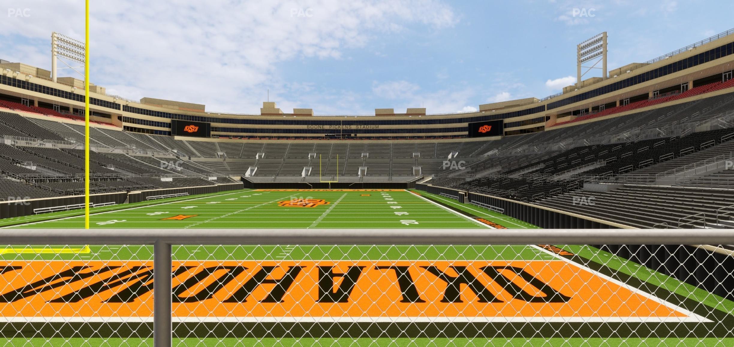 Seating view for Boone Pickens Stadium Section East Plaza