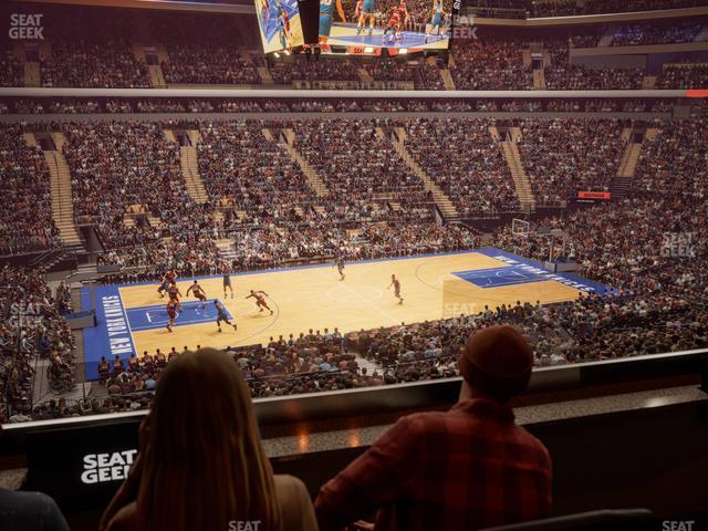 Seating view for Madison Square Garden Section Lexus Level Suite 43