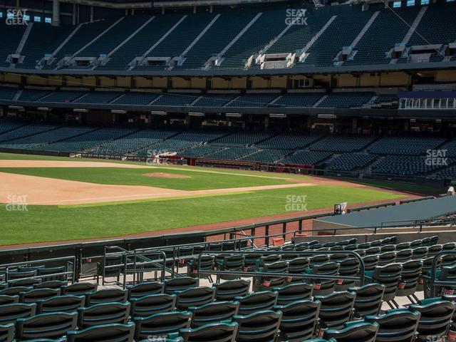 Seating view for Chase Field Section 131