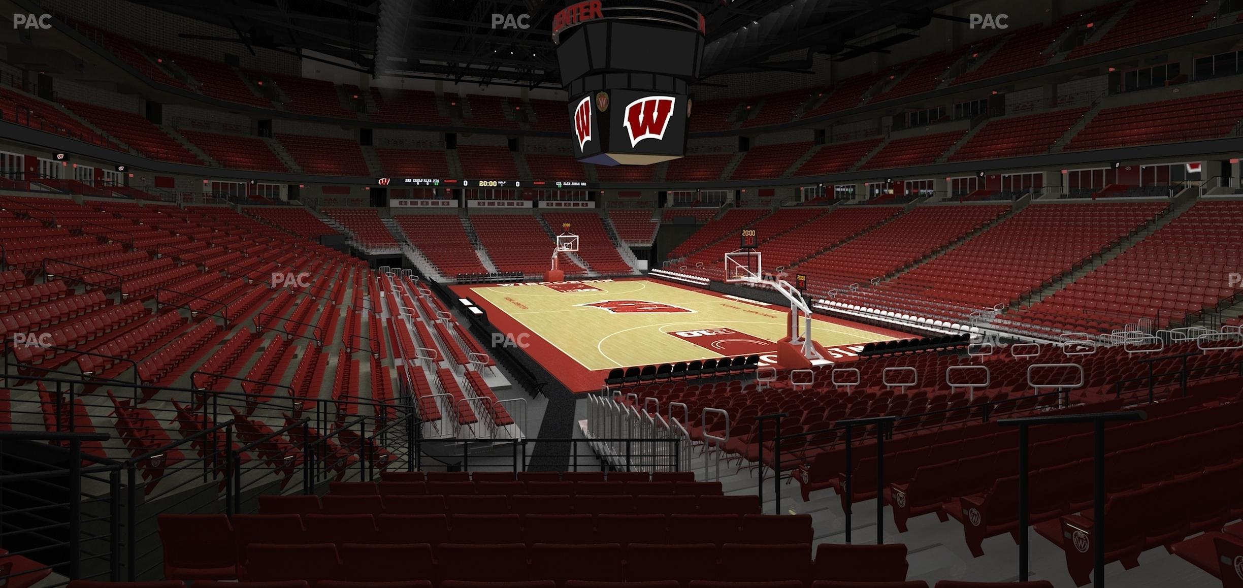 Seating view for Kohl Center Section 103