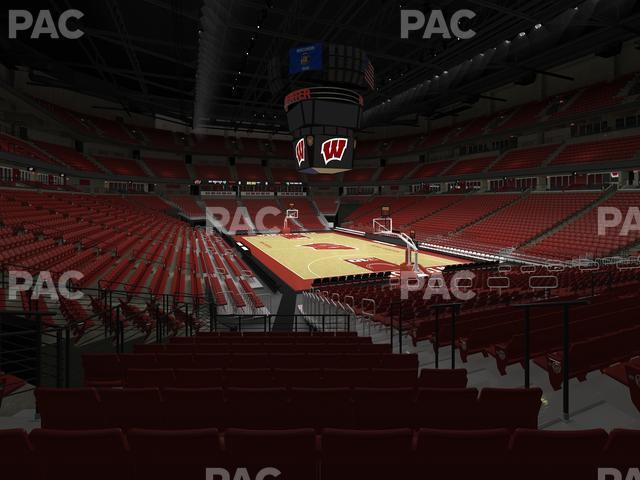 Seating view for Kohl Center Section 103