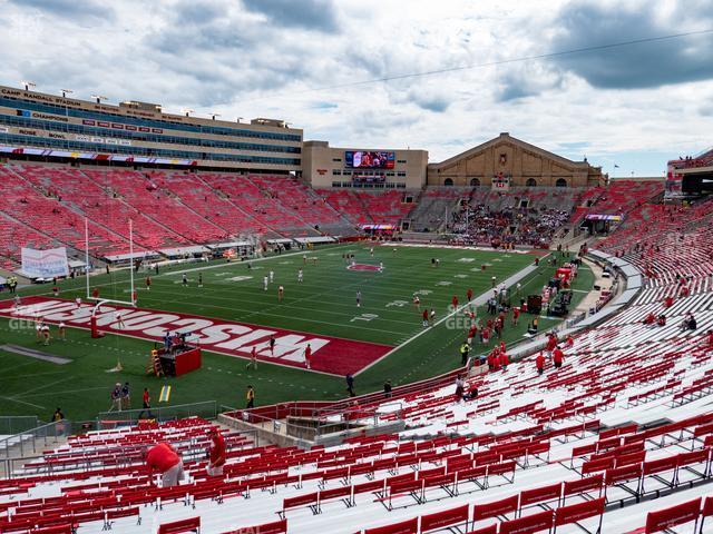 Seating view for Camp Randall Stadium Section J