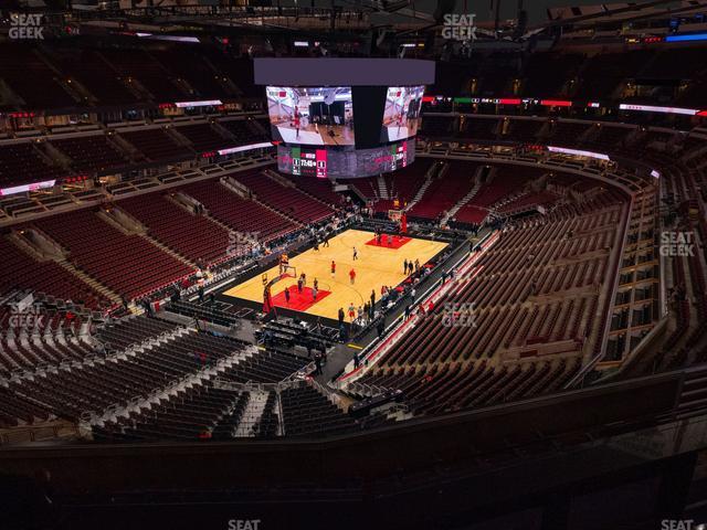 Seating view for United Center Section 323