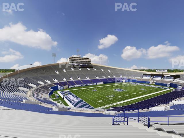 Seating view for Simmons Bank Liberty Stadium Section 124