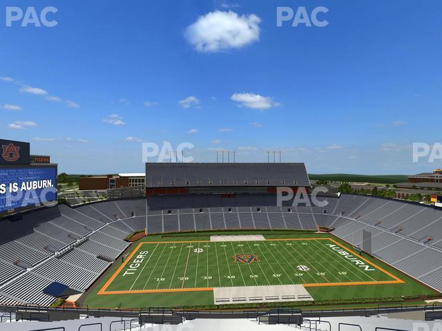 Seating view for Jordan-Hare Stadium Section 105