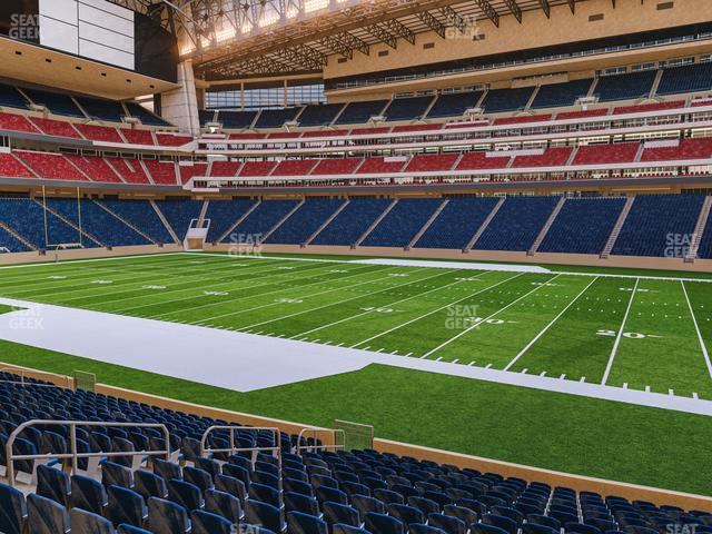 Seating view for NRG Stadium Section 104