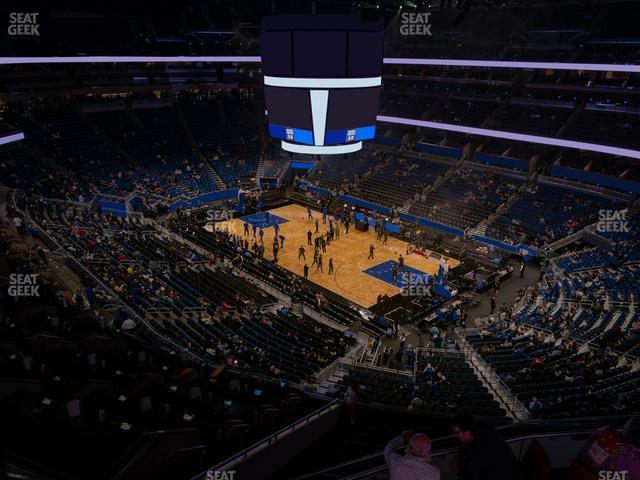 Seating view for Kia Center Section 221