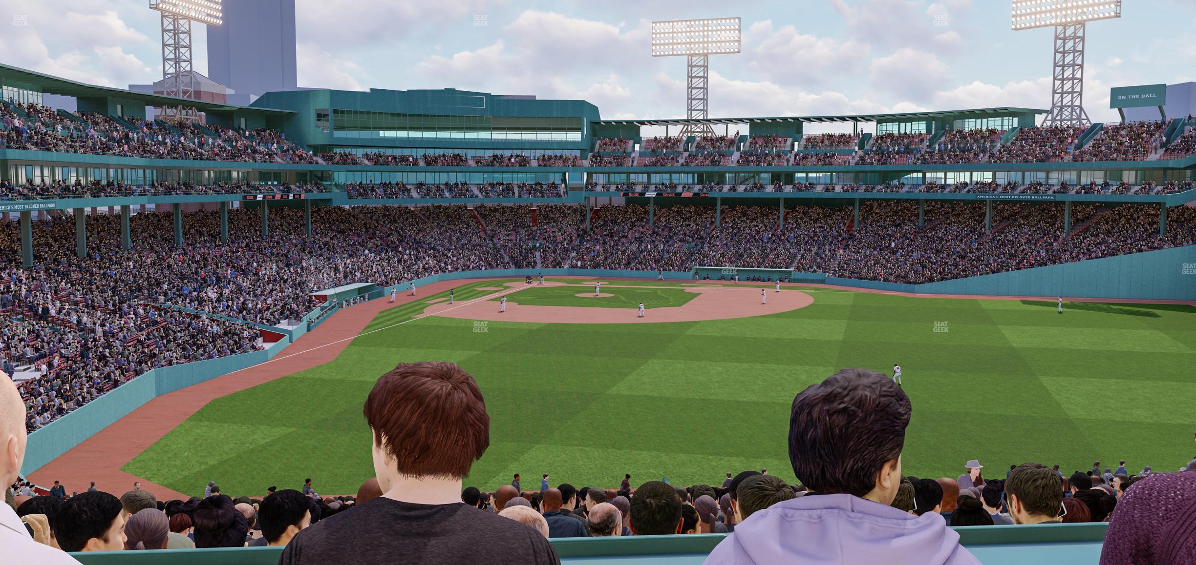 Seating view for Fenway Park Section Truly Terrace Sro