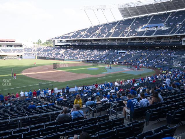 Seating view for Kauffman Stadium Section 215