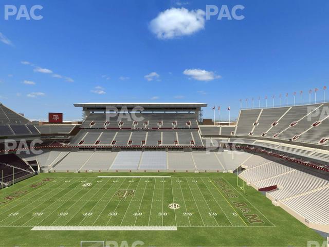 Seating view for Kyle Field Section 305