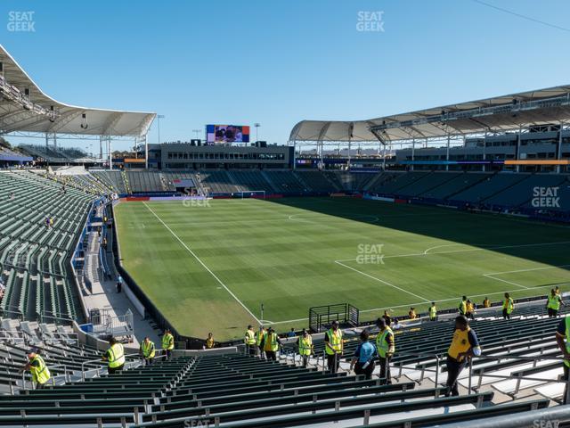 Seating view for Dignity Health Sports Park Section 125