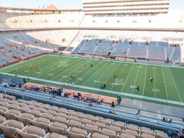 Seating view for Neyland Stadium Section Terrace 2