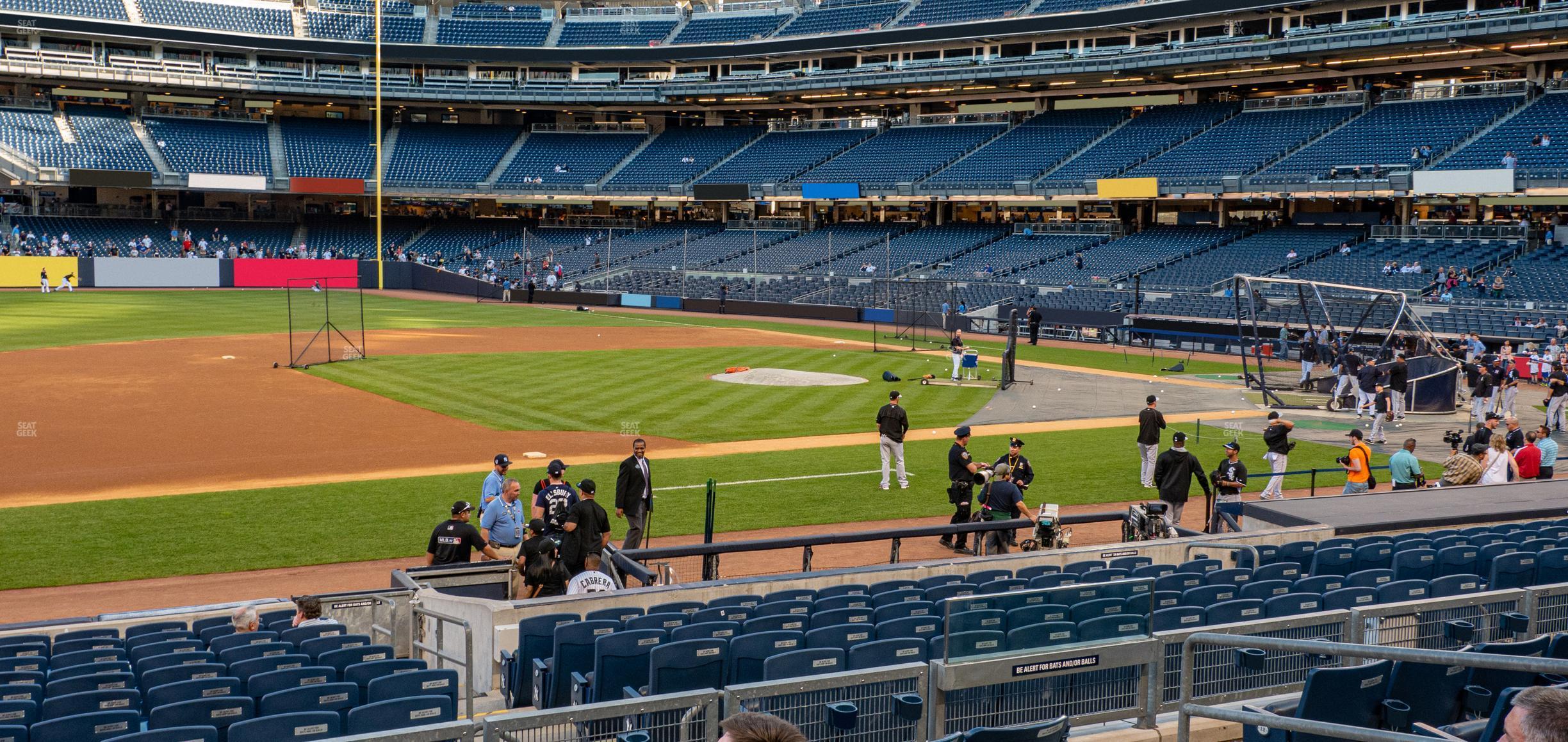 Seating view for Yankee Stadium Section Field Level 126