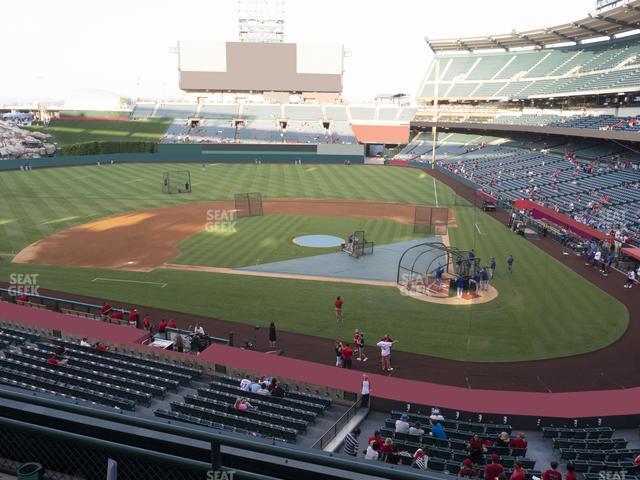 Seating view for Angel Stadium of Anaheim Section 321