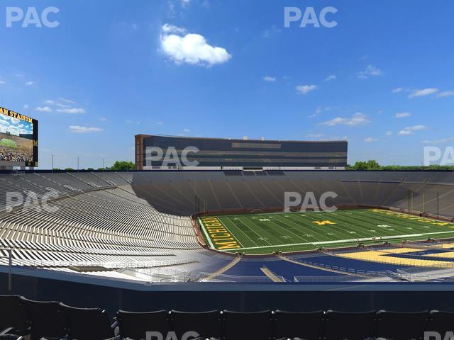 Seating view for Michigan Stadium Section 303