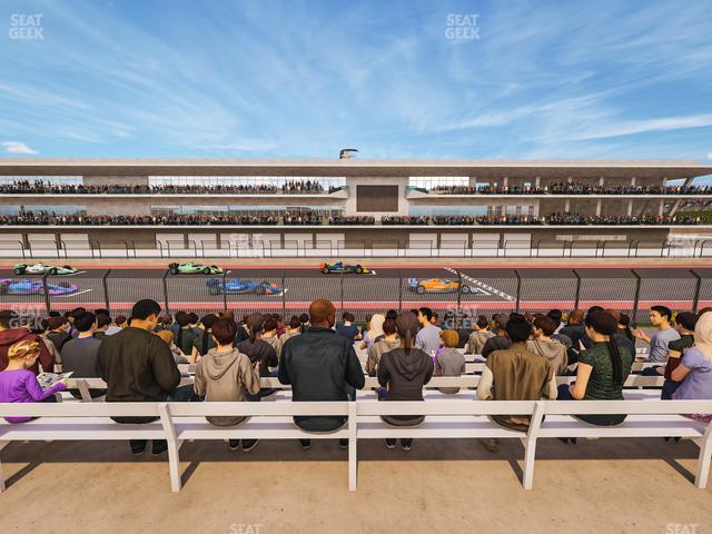 Seating view for Circuit of The Americas Section Main Grandstand Loge 23 C