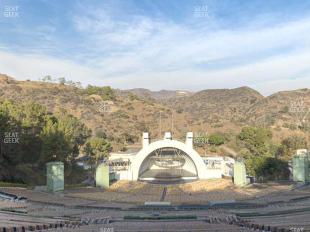 Seating view for Hollywood Bowl Section W 1