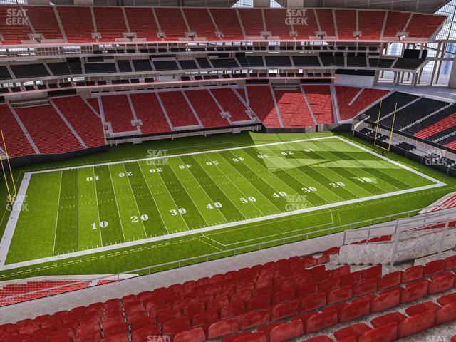 Seating view for Mercedes-Benz Stadium Section 314